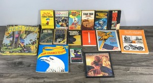 lot 228 image: Lot of Collectible Books - MAD - Star Wars - Early Riders - Charlie Brown - High Tide and More