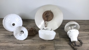 lot 271 image: Lot of Vintage Hanging Lamps & More