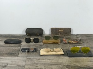 lot 290 image: Lot of Vintage Eye Glasses - 2 Pair have 12K GF Markings on them