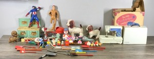 lot 292 image: Lot of Collectible and Vintage Toys