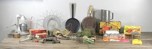 lot 297 image: Large Lot of Vintage Kitchen Utensils