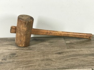 lot 298 image: Large Wooden Vintage Mallet