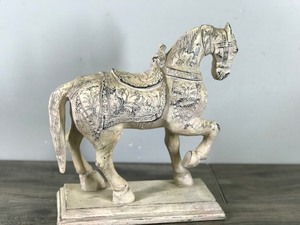 lot 303 image: Horse Statue Possibly Made out of Resin