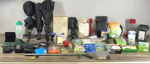 lot 363 image: Therma Cell Mosquito Repellent, Fire Alarm, Bird Feeders, Combination Lock, Camera Cases, Ponchos and More