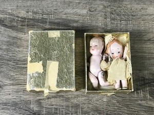 lot 395 image: 2 - Vintage Bisque Dolls - One Had Markings 661 Germany