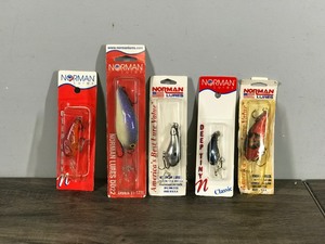 lot 183 image: Lot of Norman Fishing Lures in Original Packages