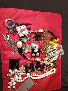 lot 101 image: Lot of vintage jewelry including sterling silver and more