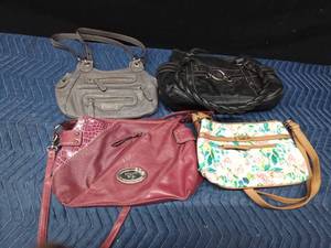 lot 48 image: 3 Rosetti purses and 1 other purse