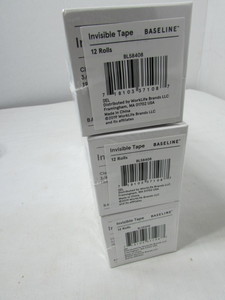 lot 122 image: Baseline Invisible Tape