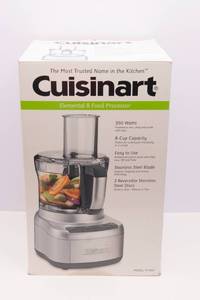 lot 32 image: Cuisinart Elemental 8 Food Processor  Brand New in Box