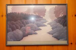 lot 104 image: Jeff Kahn Framed Artwork  37 x 25