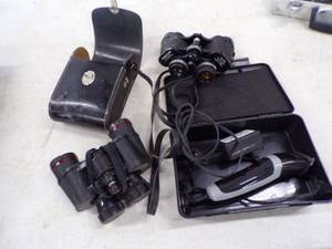 lot 64 image: Pair of Binoculars, Hair Trimmer