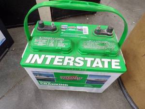lot 47 image: Interstate Marine Cranking Battery