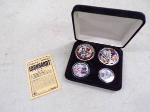 lot 3 image: Dale Earnhardt 4 Coin Set