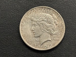lot 6 image: 1923-D Peace Dollar