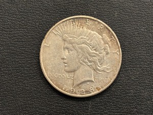 lot 19 image: 1928-S Peace Dollar