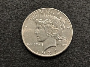 lot 23 image: 1935 Peace Dollar
