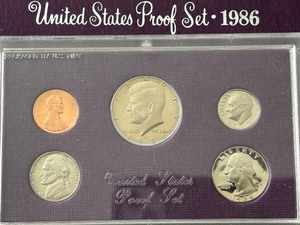 lot 42 image: 1986-S Proof Set