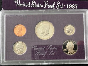 lot 43 image: 1987-S Proof Set