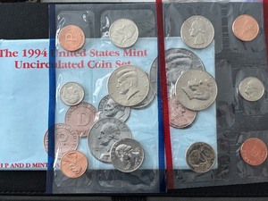 lot 63 image: 1994 P & D Mint Set