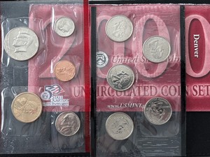 lot 65 image: 2000-D Mint Set