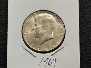 lot 70 image: 1964 Kennedy Half Dollar