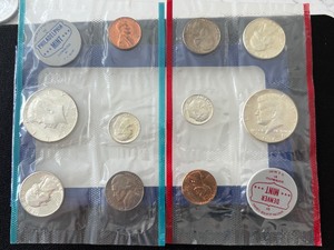 lot 49 image: 1964 P & D Mint Set