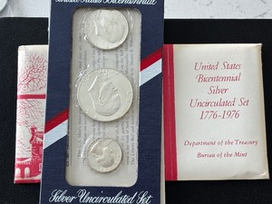 lot 53 image: 1976-S Bicentennial Silver Uncirculated Set