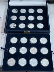 National Fishing Grand Slam .999 Fine Silver Coin Collection 24 Ounces Pure Silver
