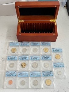 2010-S ANACS 14-Coin Proof Set First Release #002 of 429