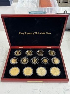 lot 11 image: Replica Proofs of U.S. Gold Coins