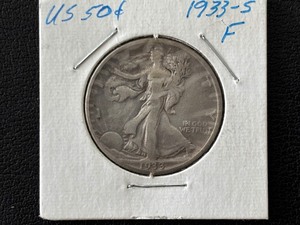 lot 79 image: 1933-S Walking Liberty Half Dollar