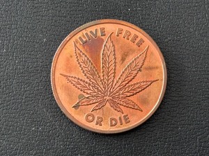 lot 82 image: Copper Token Live Free or Die