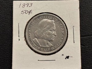 lot 83 image: 1893 Columbian Exposition Half Dollar