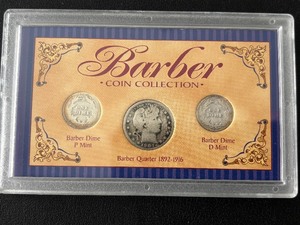 lot 106 image: Barber Coin Collection