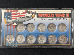 lot 112 image: Silver War Nickel Collection