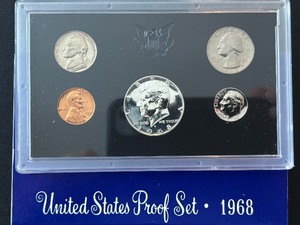 lot 198 image: 1968-S Proof Set