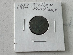 lot 138 image: 1863 Indian Head Cent