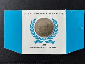 lot 143 image: 1965 Winston Churchill Commemorative Crown
