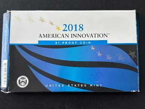 lot 157 image: 2018 Innovation Dollar Proof