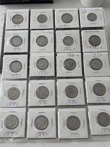 lot 165 image: Buffalo Nickels