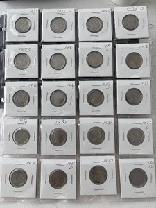 lot 166 image: Buffalo Nickels