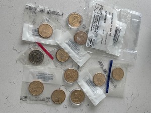 lot 172 image: Dollar Coins