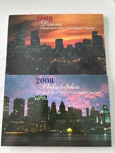 lot 147 image: 2008 P & D Mint Set