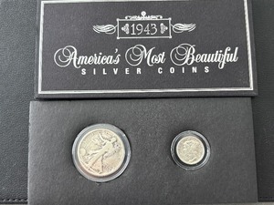 lot 150 image: 1943 Silver Coins