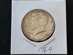 lot 28 image: 1964 Kennedy Half Dollar
