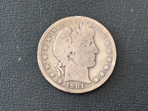 lot 29 image: 1901-S Barber Half Dollar Only 847,044 Minted