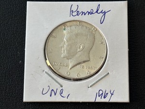 lot 37 image: 1964 Kennedy Half Dollar