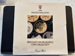 lot 56 image: 1989 United Kingdom Uncirculated Set