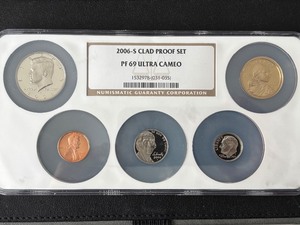 lot 76 image: 2006-S Clad Proof Set NGC PF69 Ultra Cameo